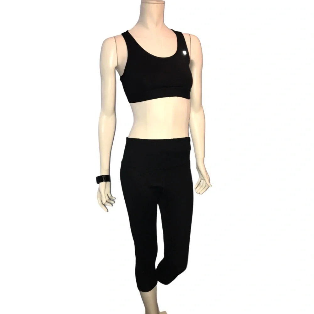 5 Piece Bundle Pink Champion Gap Fit Size M Black White Gray Yoga Work out